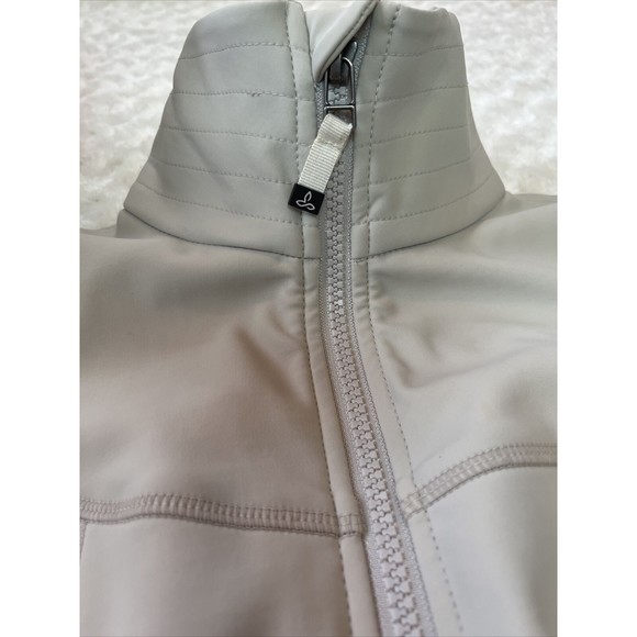 Prana Breathe Ladies Zip Up Athletic Jacket Coat size XS full zip - Picture 3 of 12